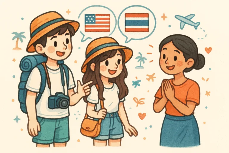 Saying where you a From in Thai