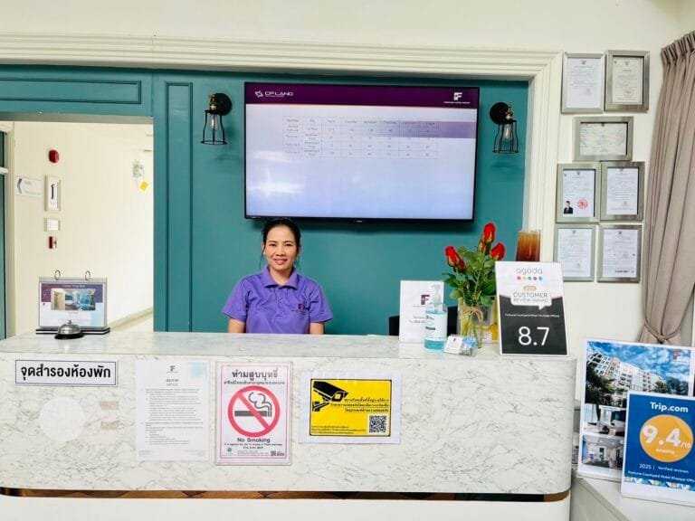 Hotel Lobby in Thailand