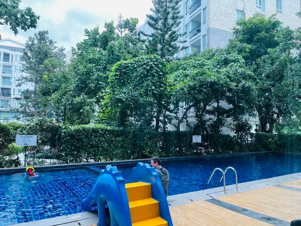 Hotel Pool in Thailand